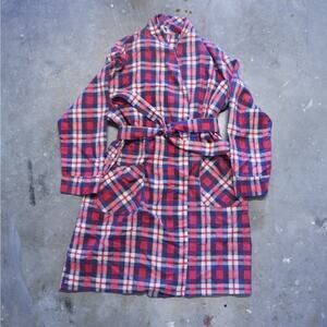 Vintage JCPenney Mens Plaid Robe Size Large‎